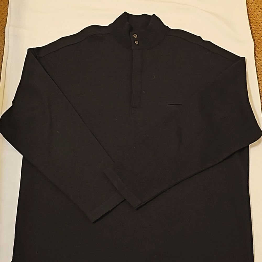 PANINI VINTAGE‎ 3/4 ZIPPER MEN'S SWEATER SIZE LARGE